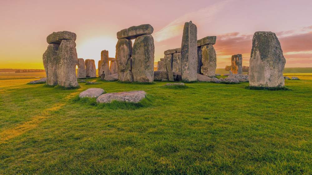 Stonehenge during the early morning