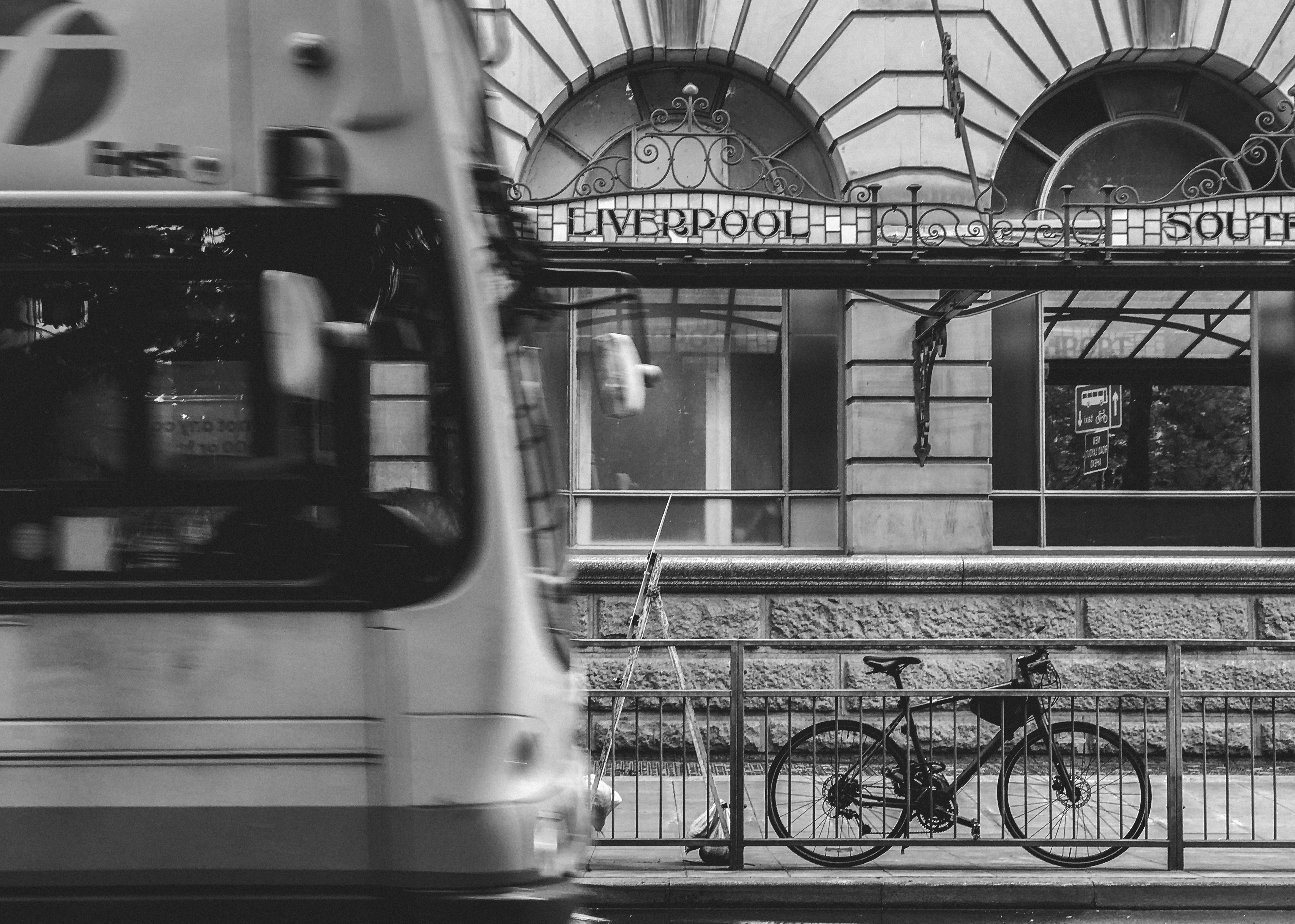 Taking a bus in Liverpool