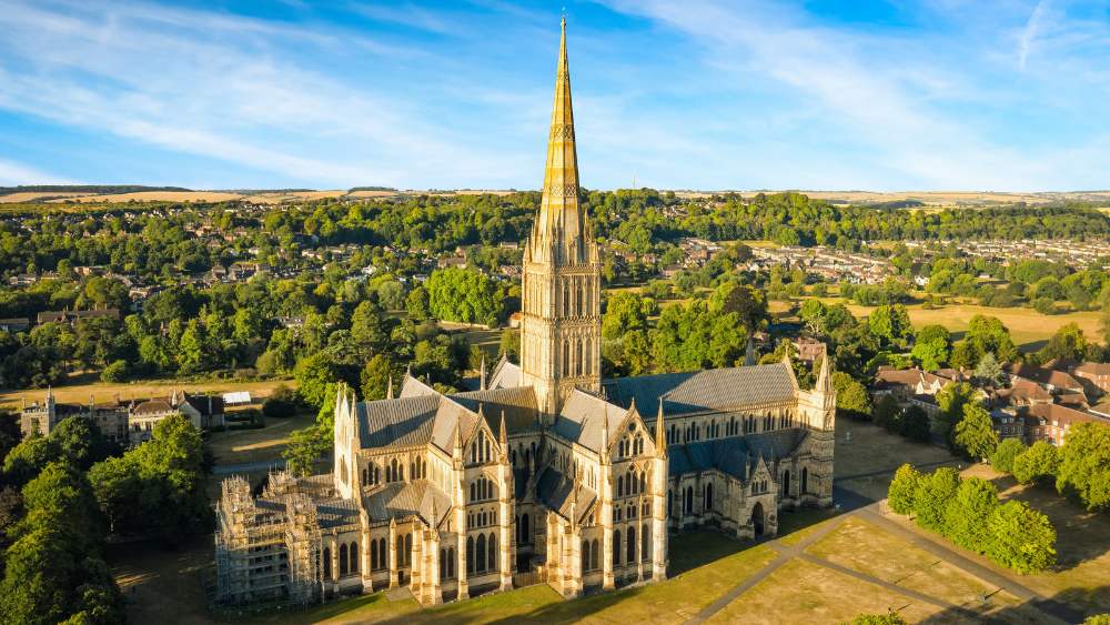 Salisbury Cathedral and spire