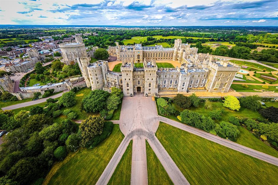 An Image of a medieval castle in the UK